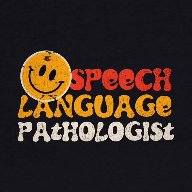 speech language pathology retro type by SUMAMARU